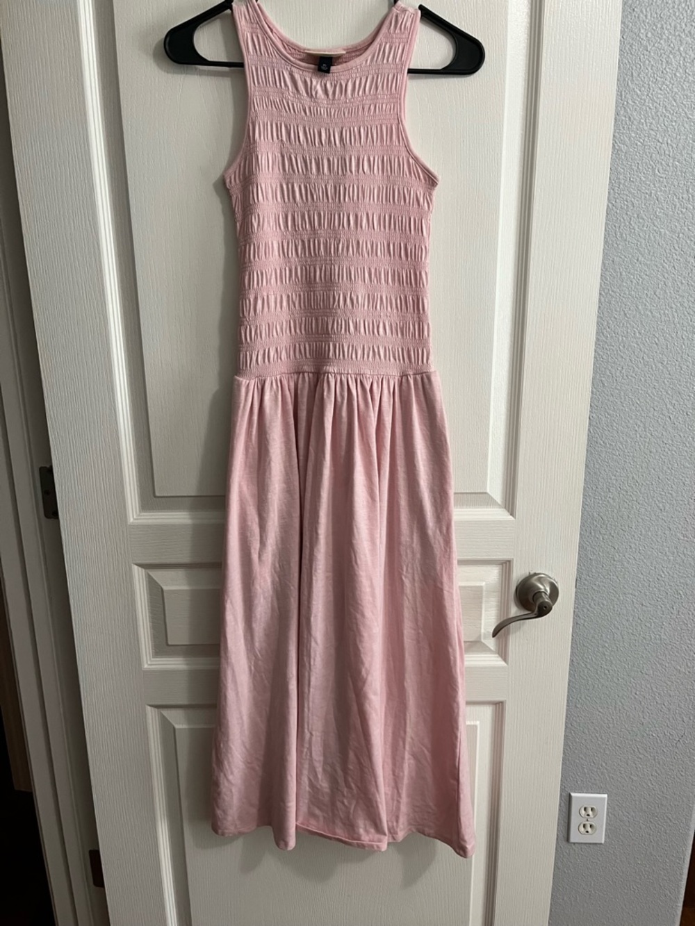 Universal Thread Light Pink Smocked Tank Dress